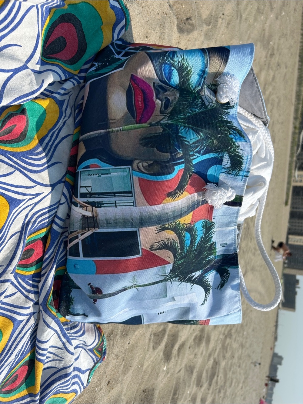 NEW Travel bag large, beach, shopping or baby bag